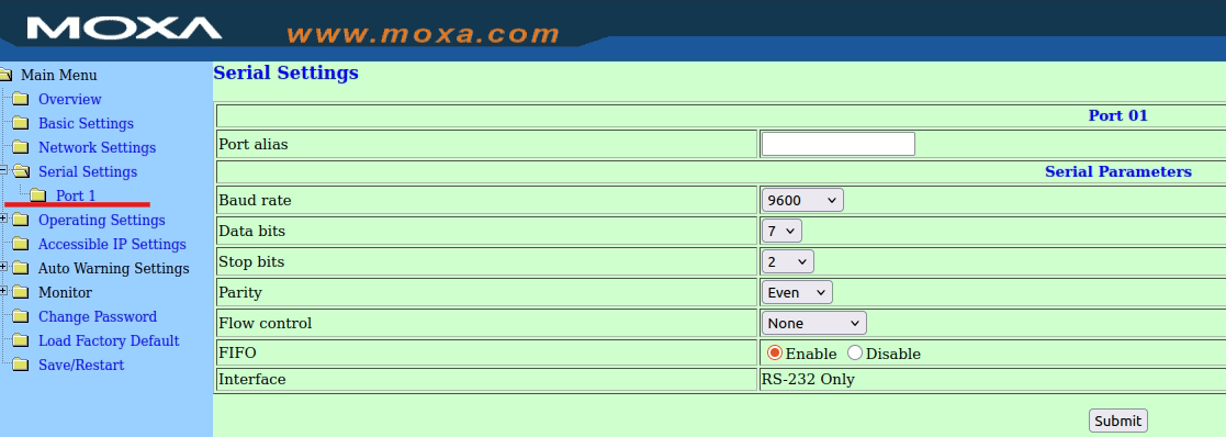 Configuration TCP avancée